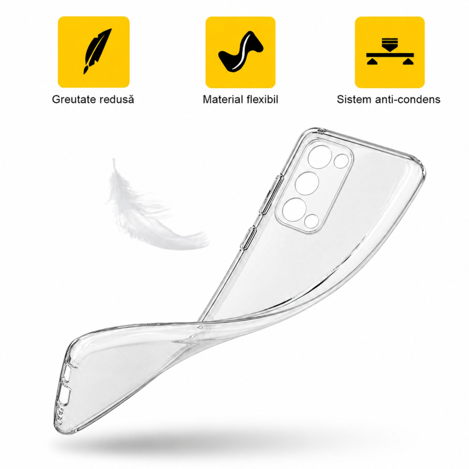 Husa de Protectie, , pentru Samsung S20, TPU 1.0 mm, Transparent 4