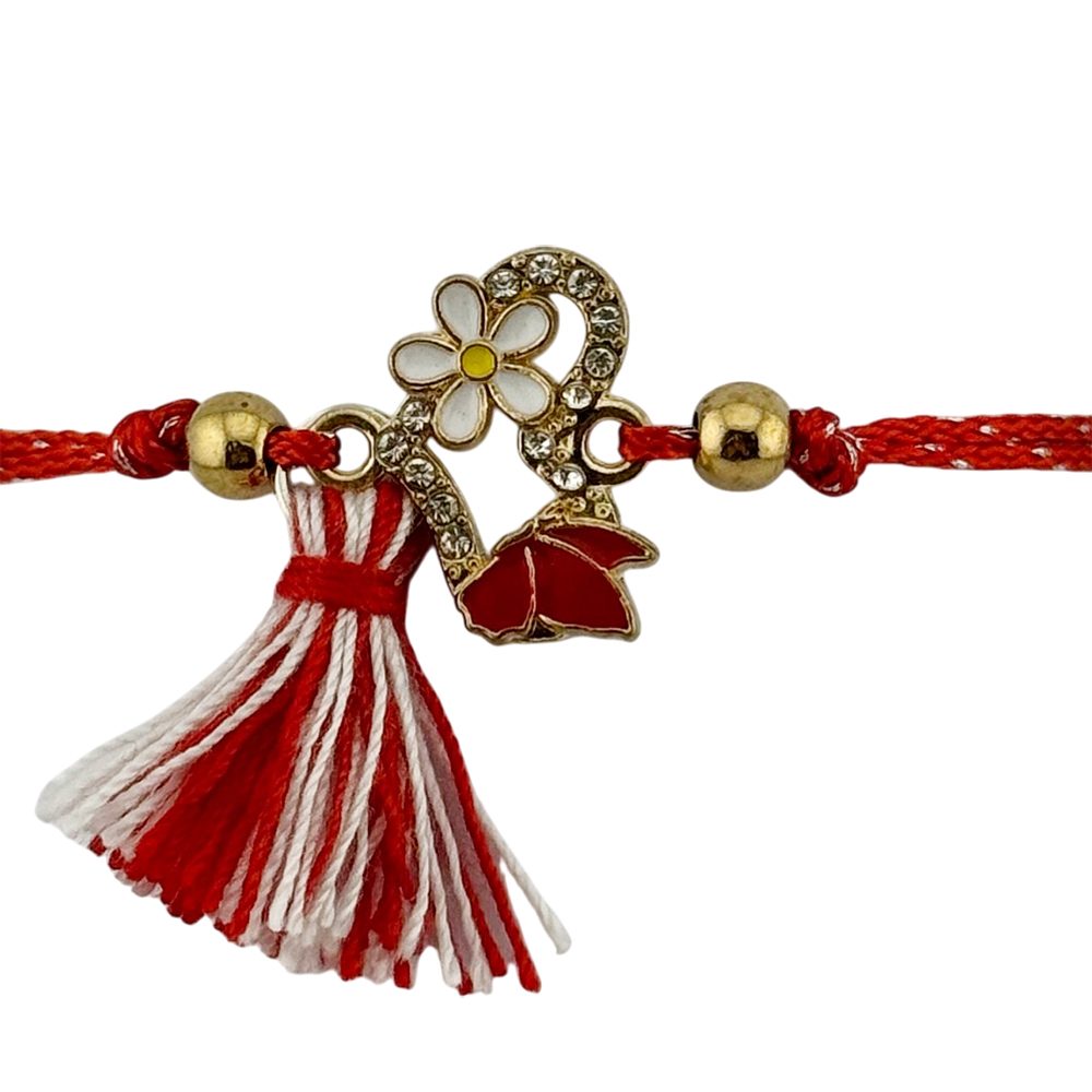 Detaliu Martisor Bratara Set Inima Margareta