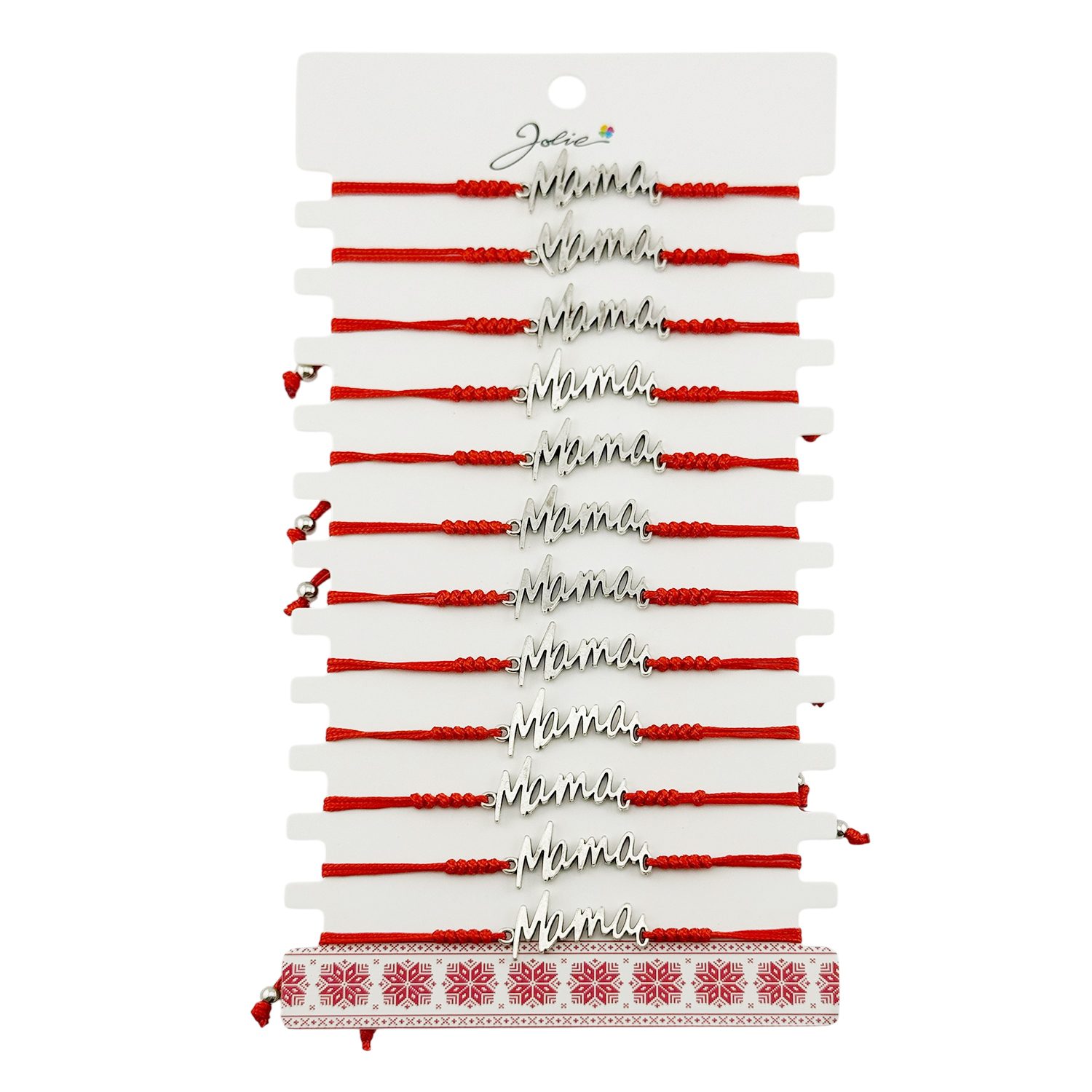 Brățară martisor împletită din inox model Mama Jolie