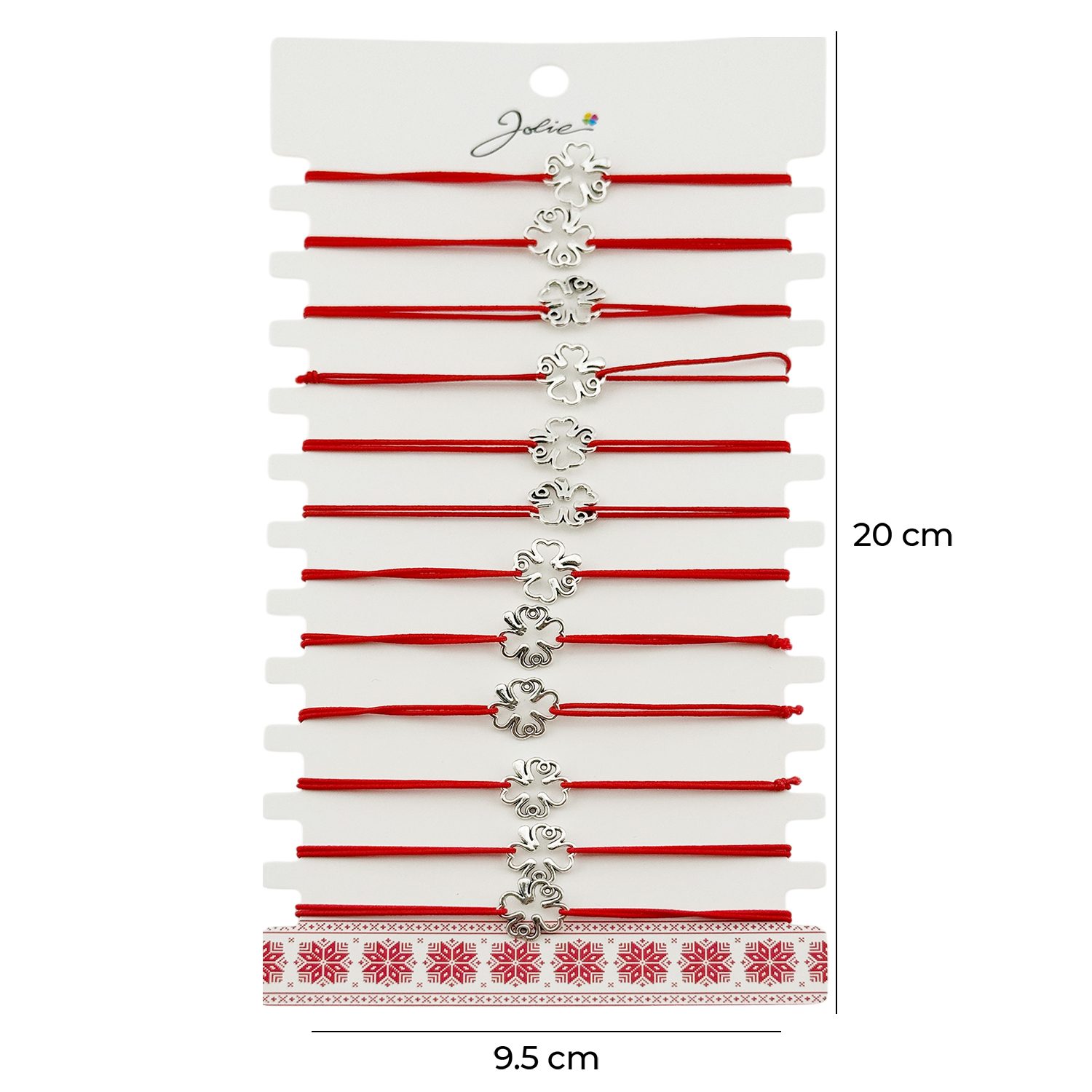 Martisor Set Complet 12 Bratara Elastica Jolie