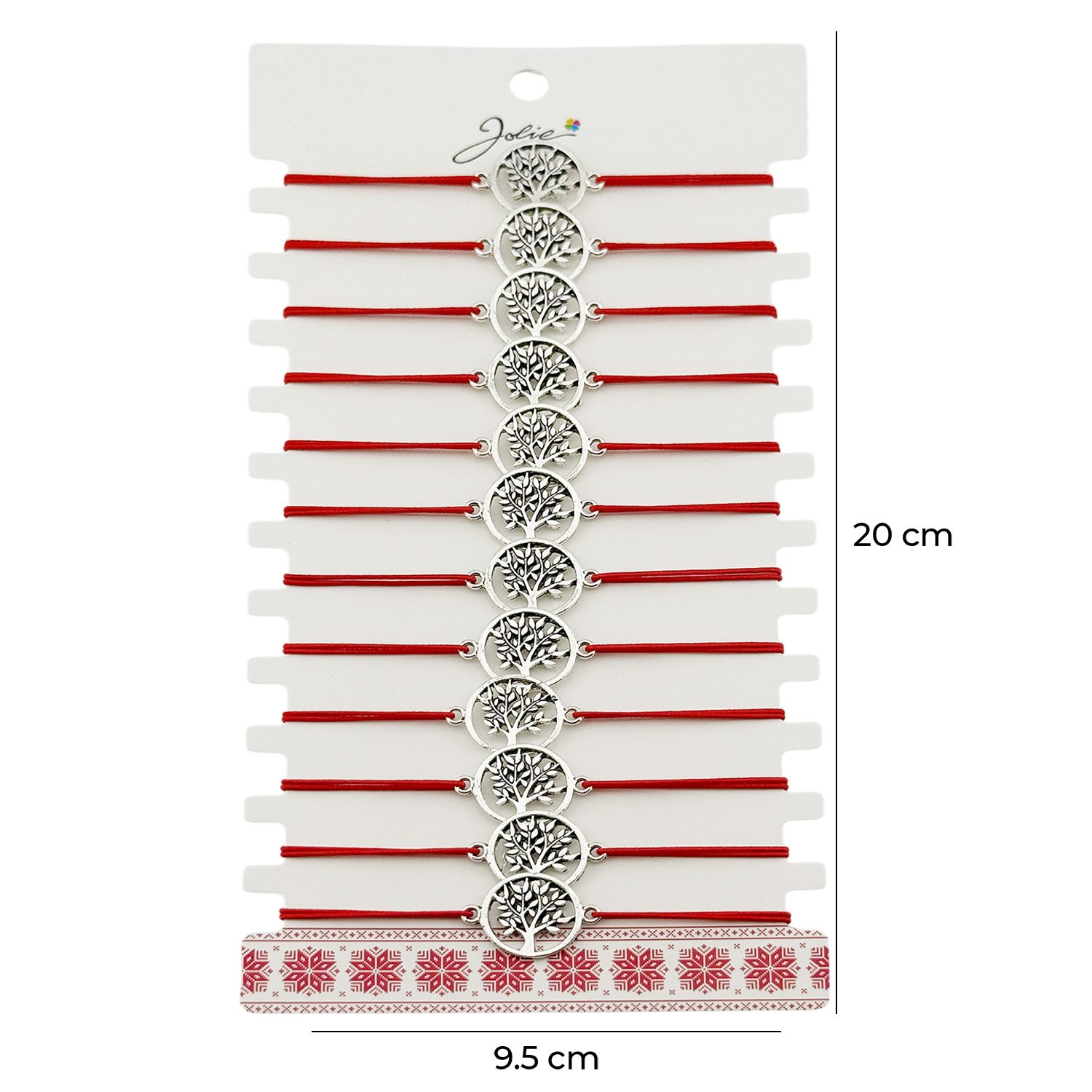 Set complet 12 Martisor Bratara Elastica Jolie