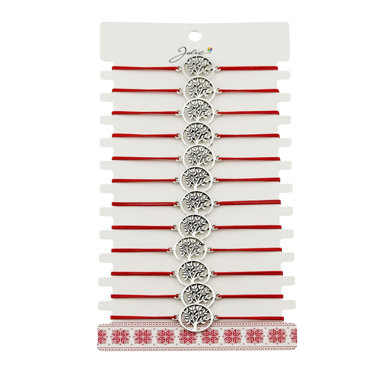 Martisor Bratara Elastica Pomul Vietii Jolie Set 12 bucati