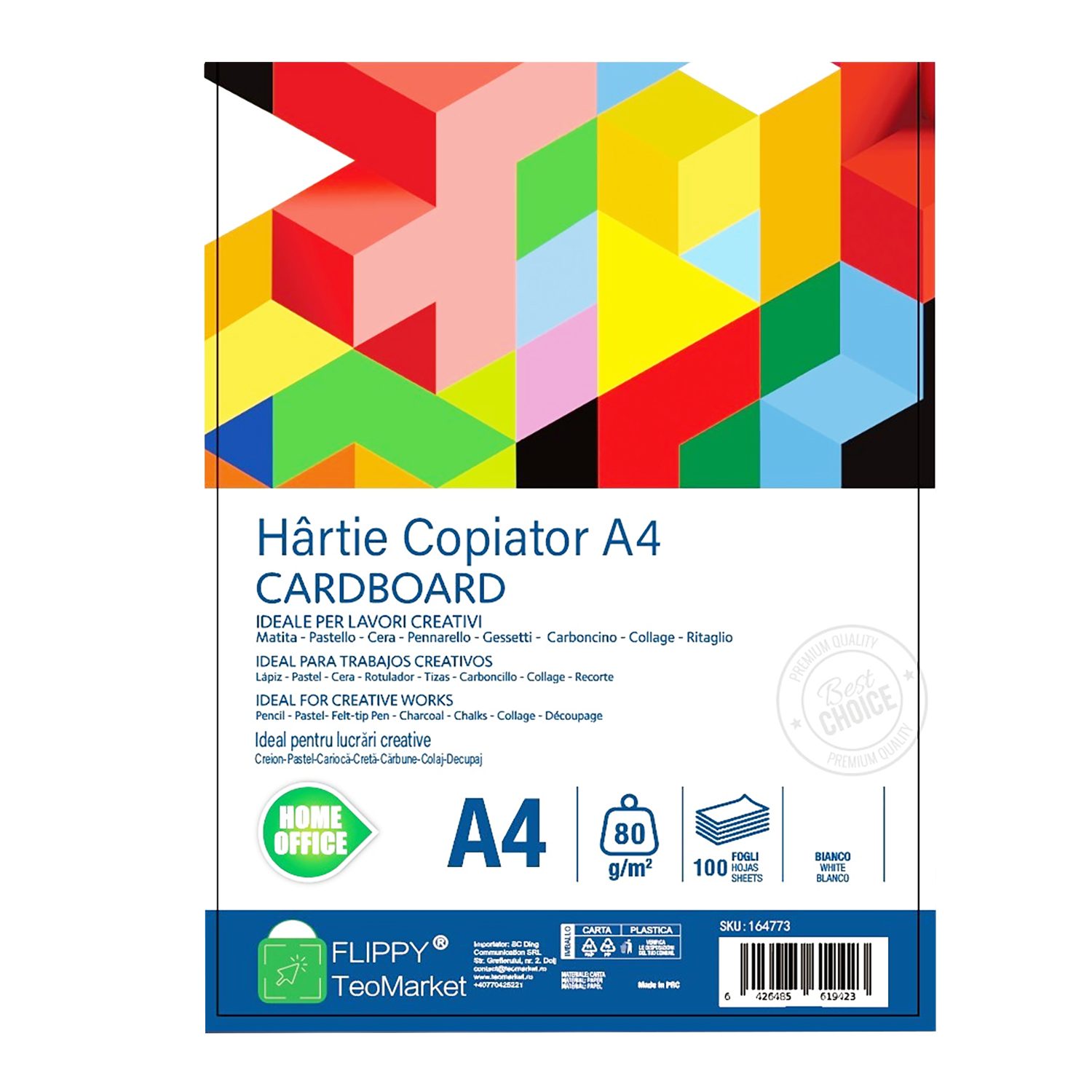 Hârtie copiator A4 Flippy 80 g/mp 100 coli