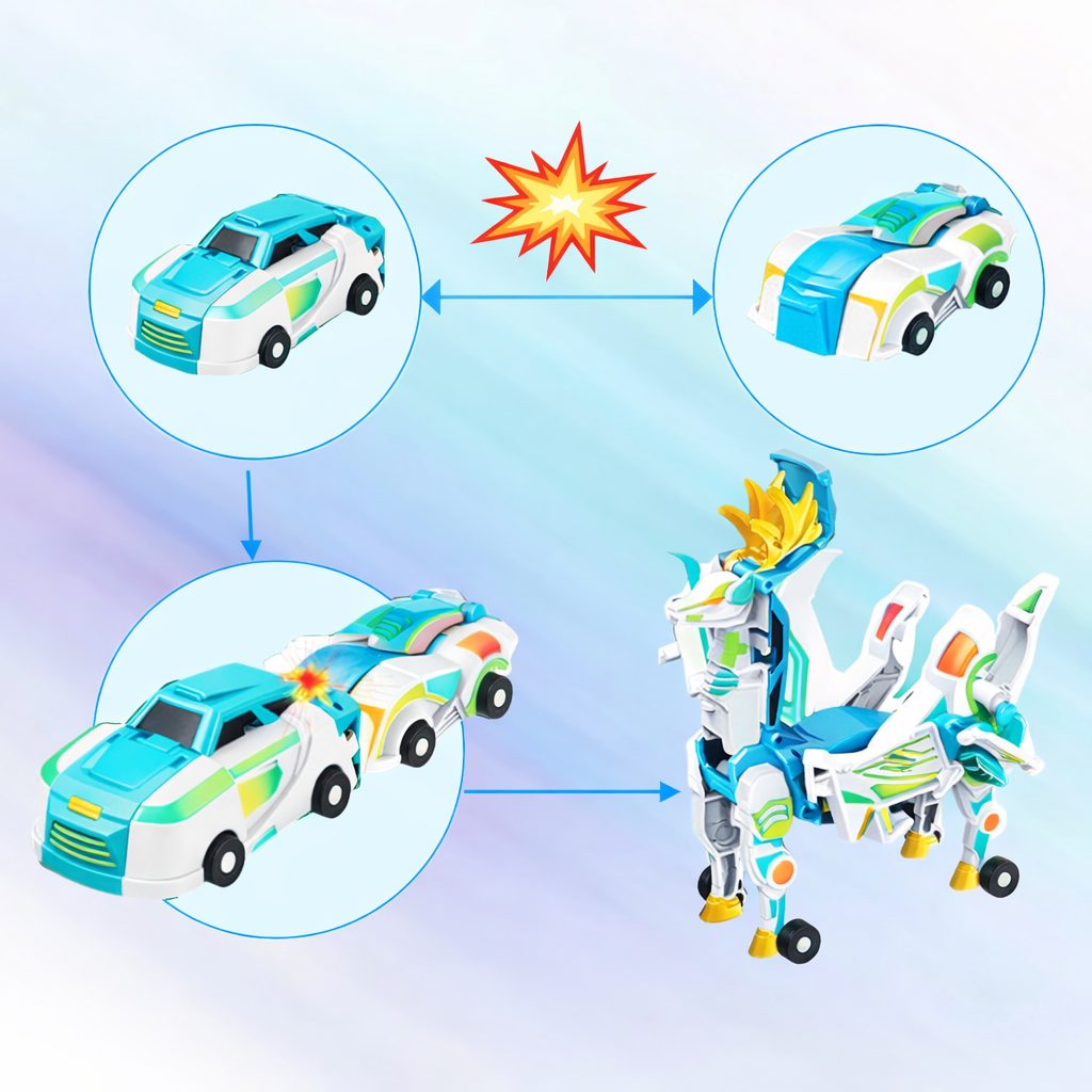 Transformer Magnetic 3 in 1 - Detaliu Transformare