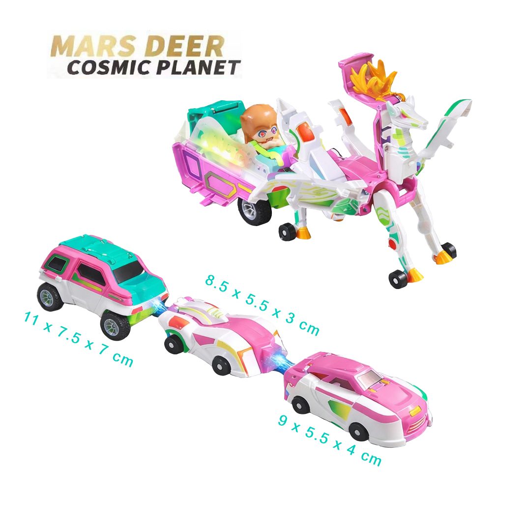 Jucaria magnetica Flippy Pegasus inaripat culoare roz complete