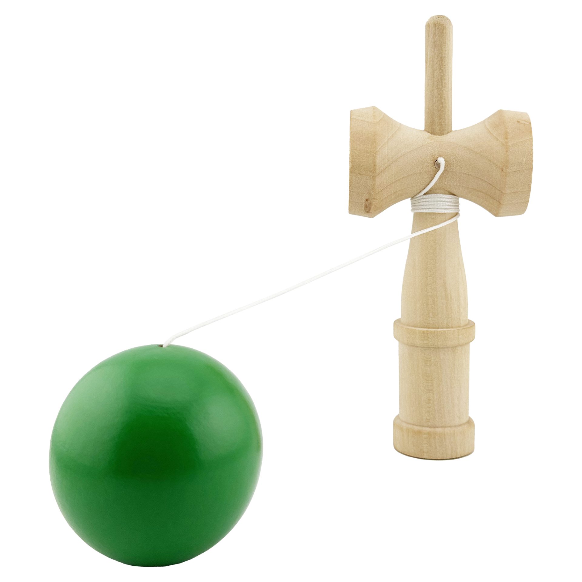 Kendama Verde în acțiune