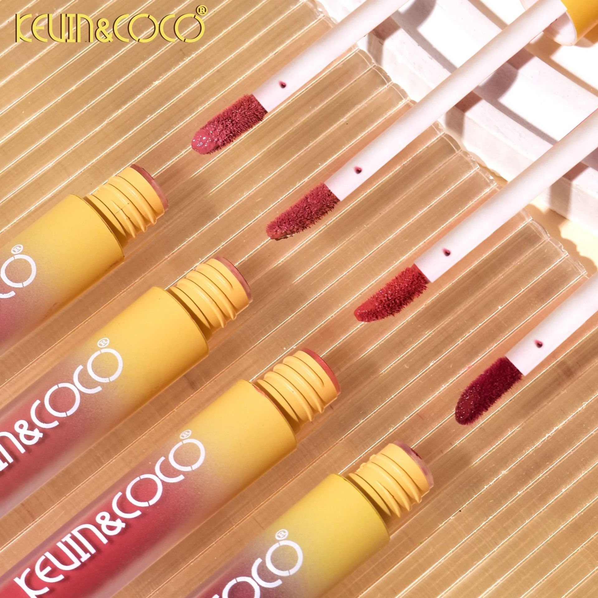 Nuante luciu de buze Kevin Coco Fries Baby set complet