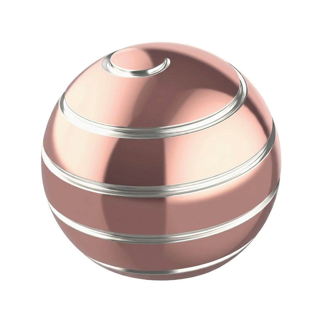 Sfera Fidget Spinner Metalic Flippy Roz