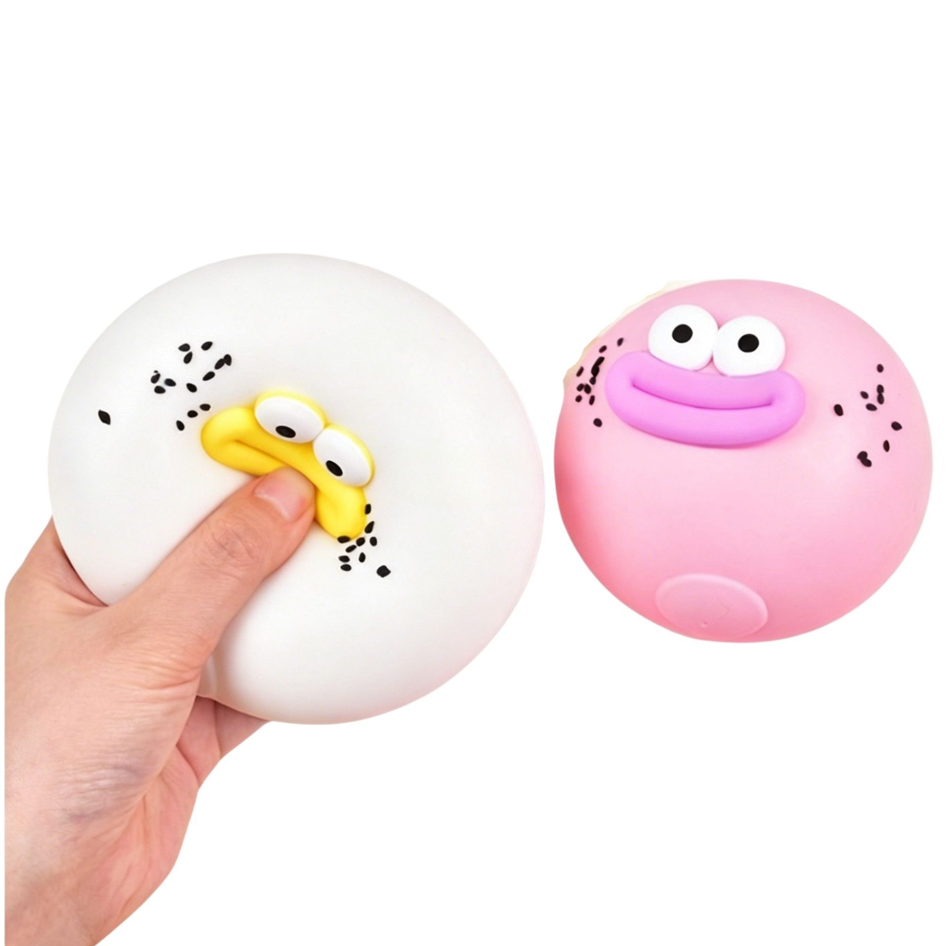 Gogoasa squishy Flippy vedere laterala