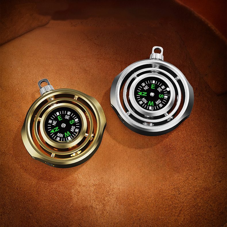 Detaliu Fidget Spinner Busola Palm rotire 360