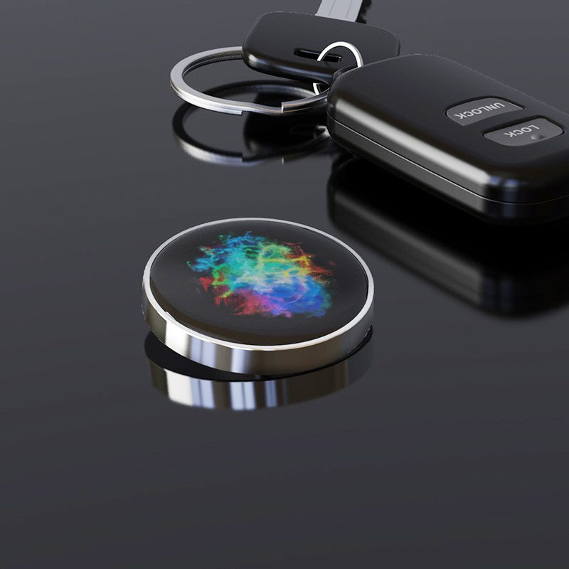 Spinner Flippy în mână, design Coddington's Nebula