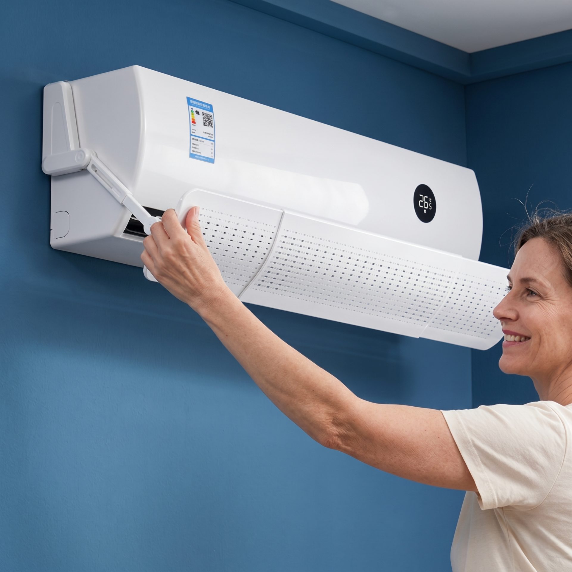 Montaj universal deflector climatizare