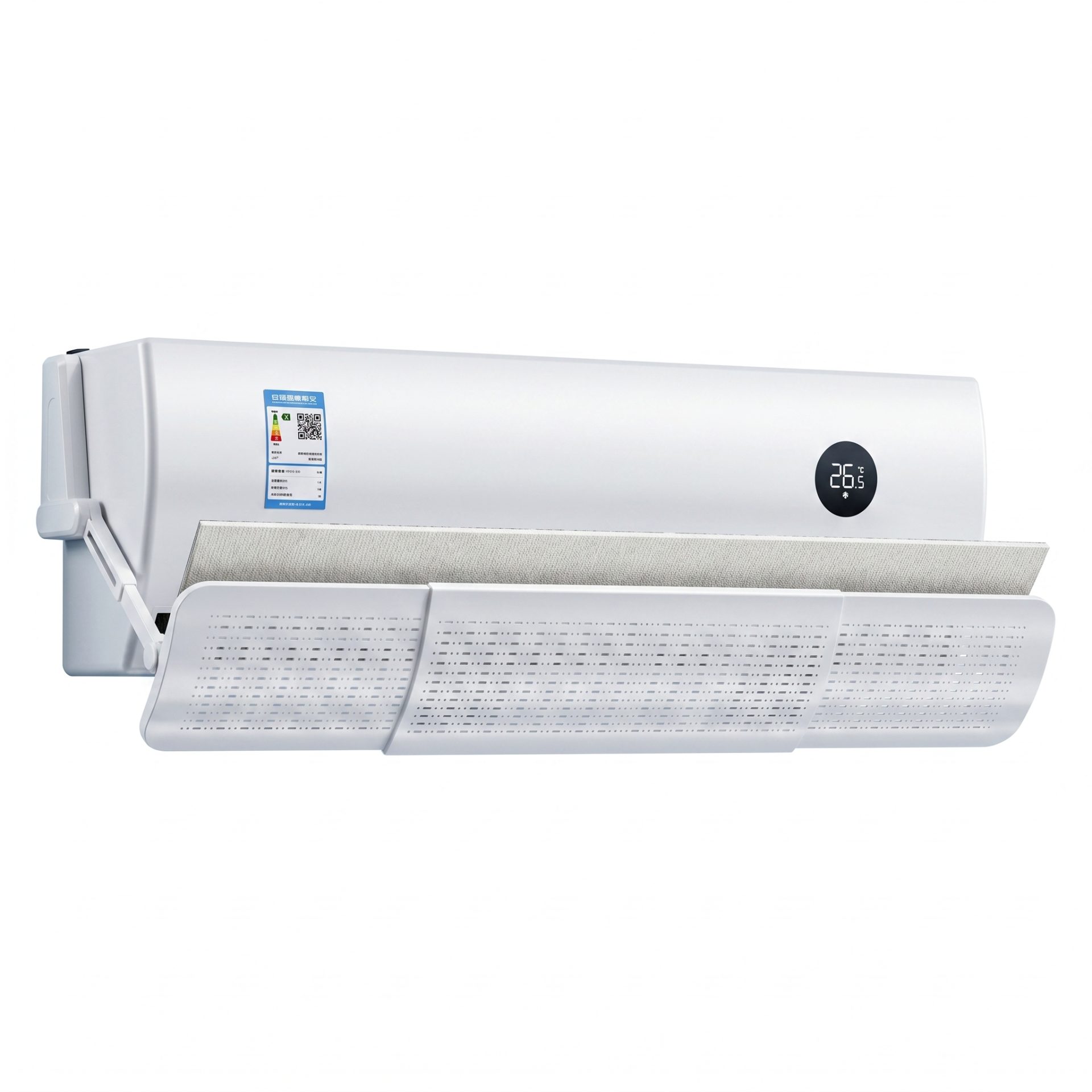 Deflector aer conditionat universal Flippy alb