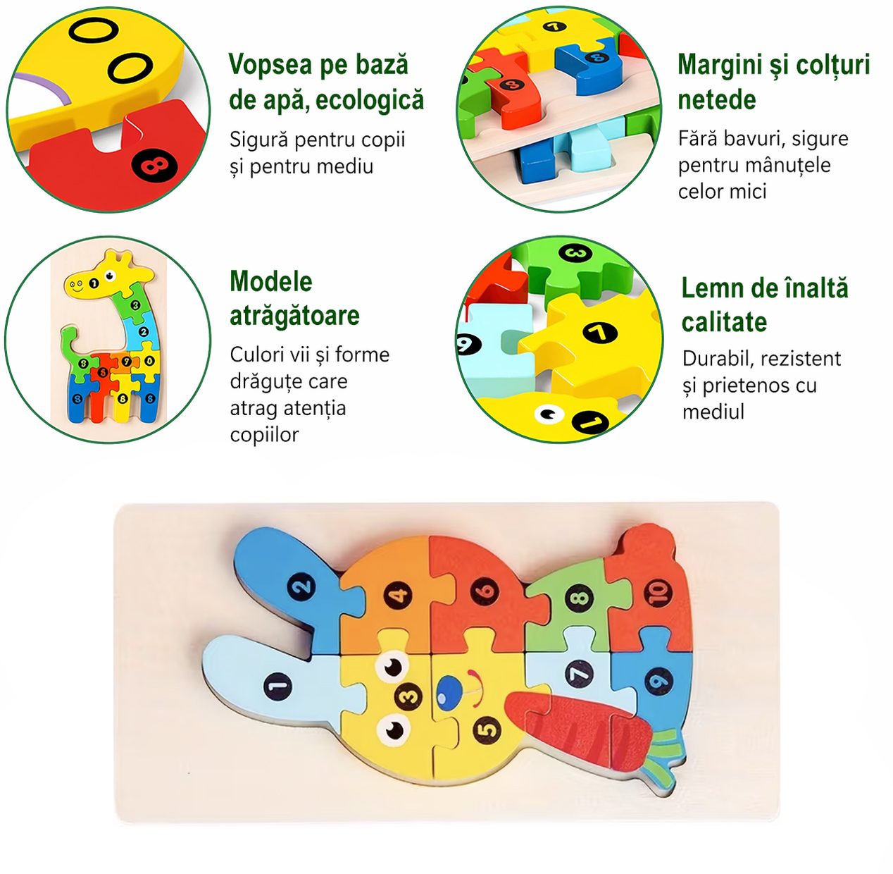 Detaliu piese puzzle lemn Flippy
