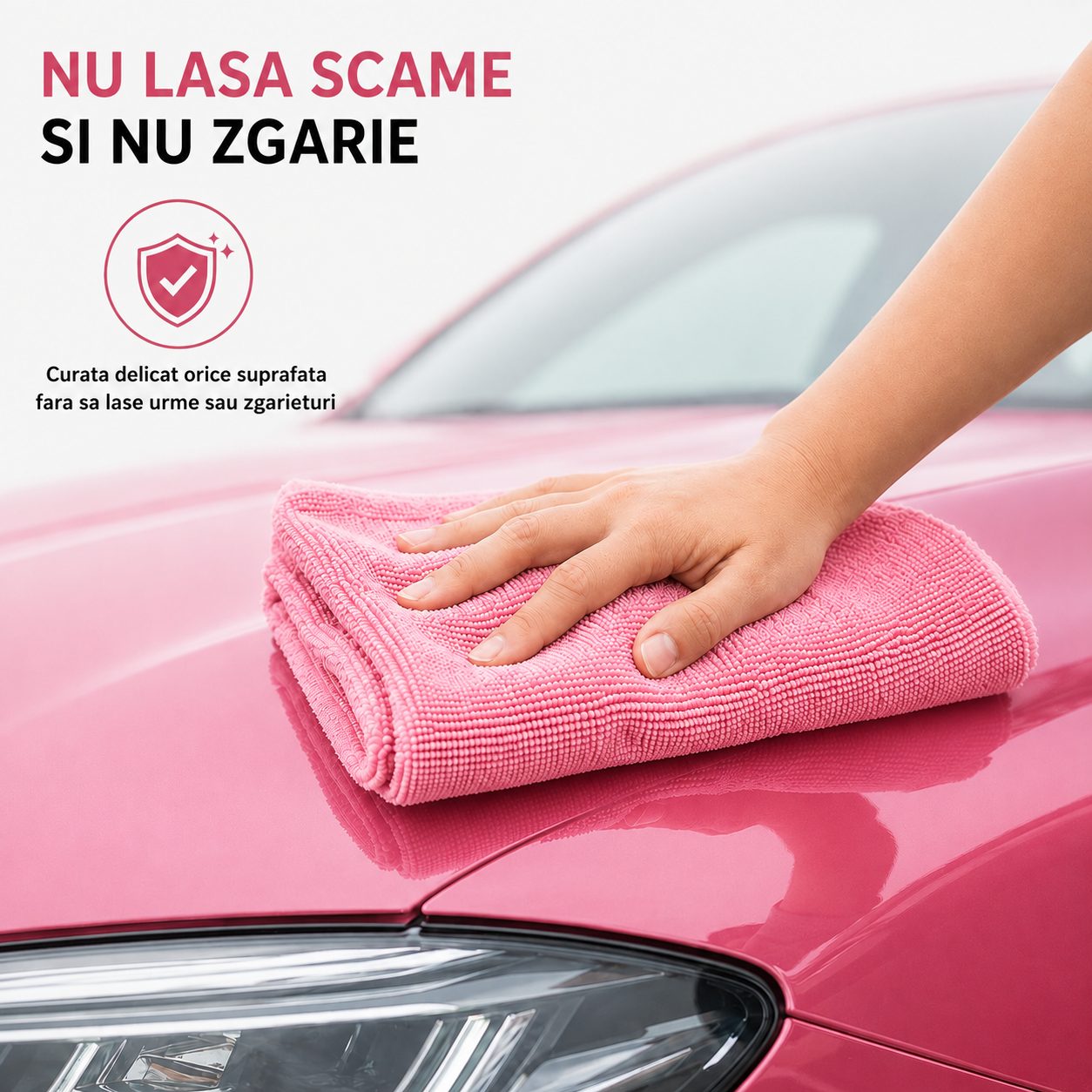 Lavete Flippy roz stivuite