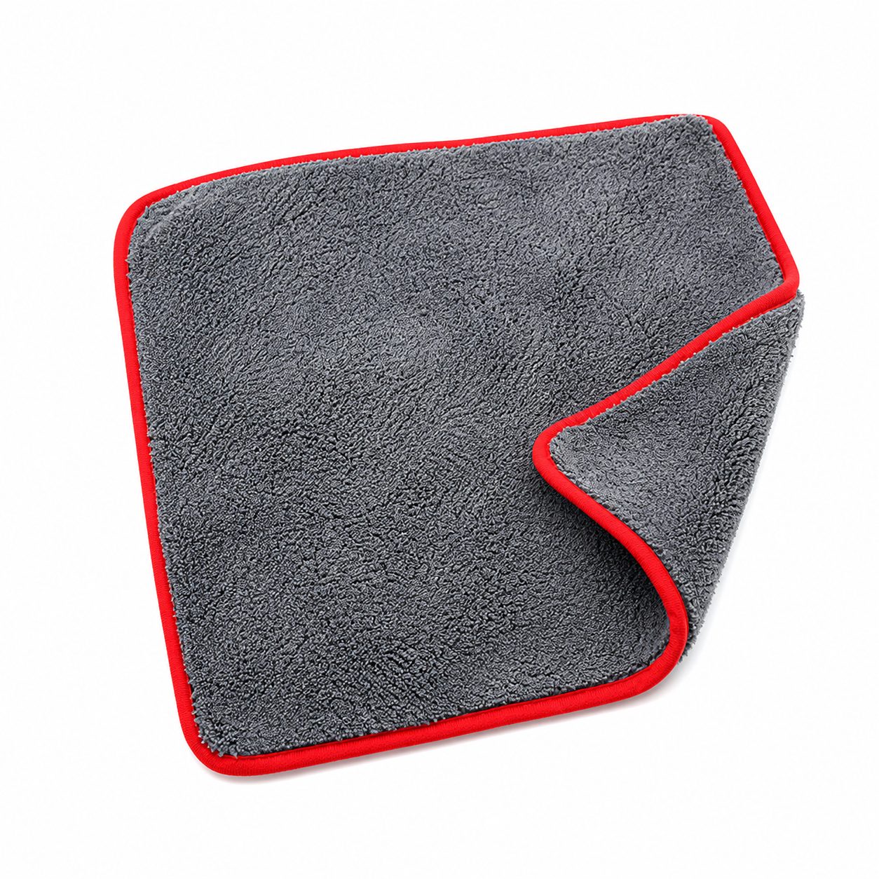 Prosop Auto din Microfibra, , 600 GSM, Absorbant, pentru Uscare si Curatare Auto, 30x30 cm, Gri 2