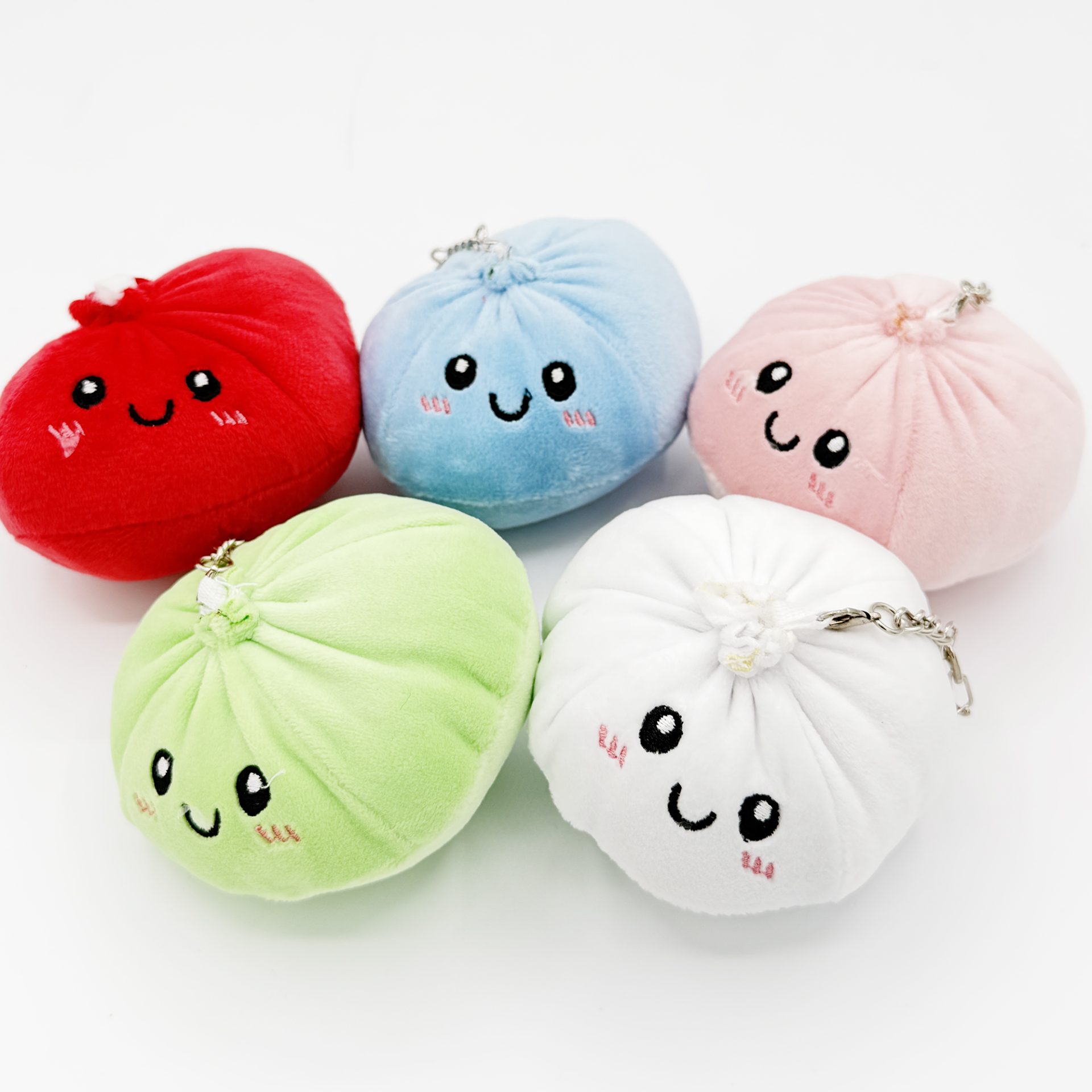 Jucarie Squishy Dumpling Antistres, , Model Sfera Soft Touch, 8.5 x 8.5 cm, 200 gr, Culoare Mix Surpriza 3
