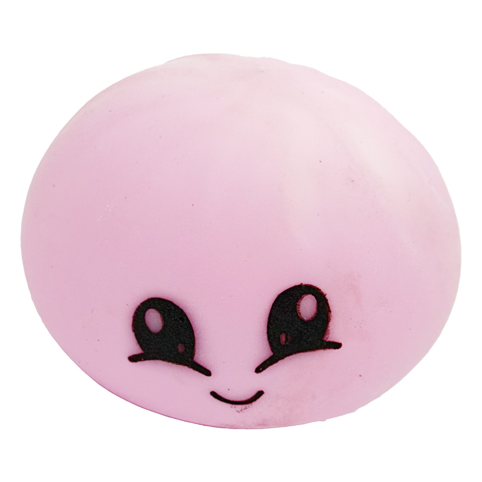 Jucarie Squishy Dumpling in Forma de Dumpling, , Model Fata Zambitoare din Maltoza Uniton, Antistres Senzoriala Comprimabila cu Revenire Lenta, 8.5x8.5x8.5 cm, 110 g, Culoare Surpriza Mix 4