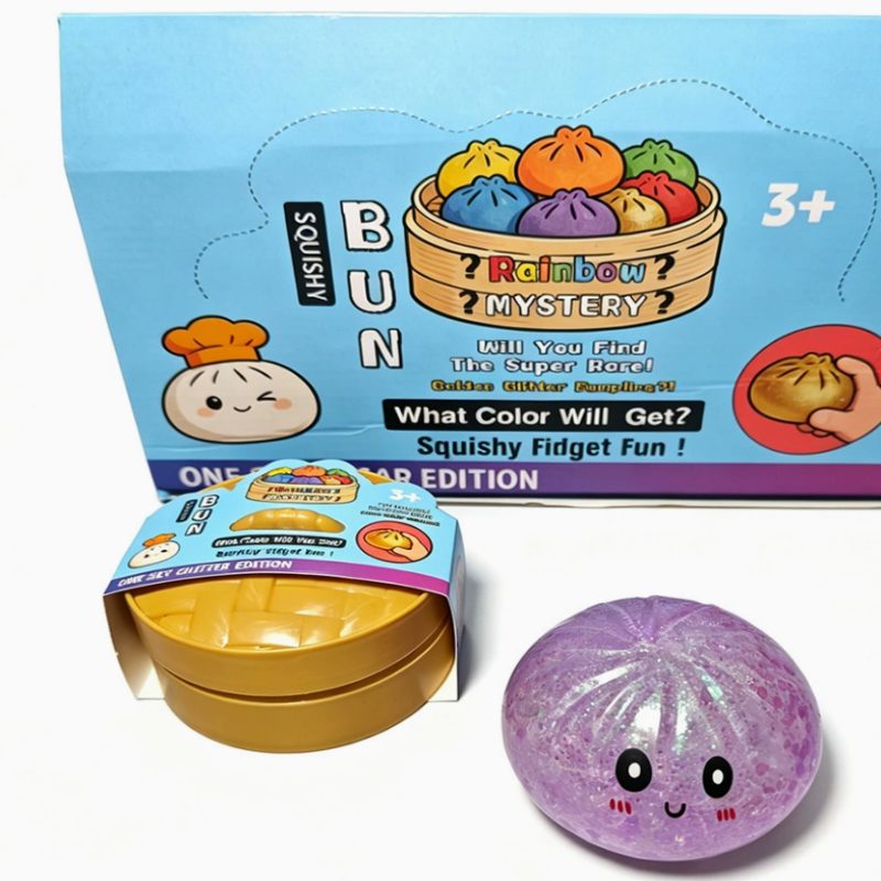 Squeeze Fun - 16CM TPR Beaded Bun 5