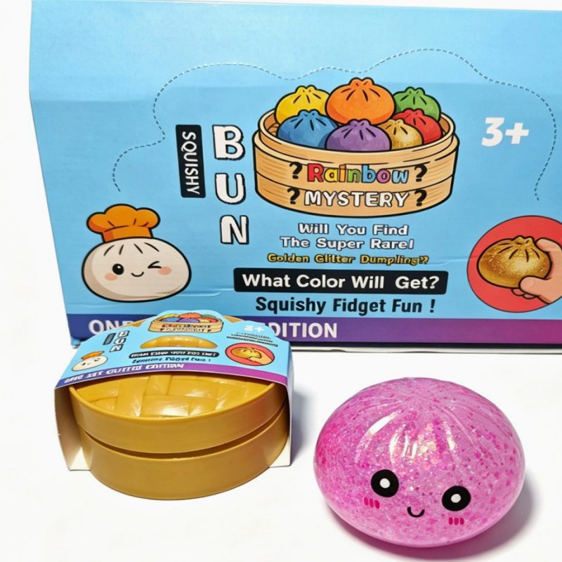Squeeze Fun - 16CM TPR Beaded Bun 3