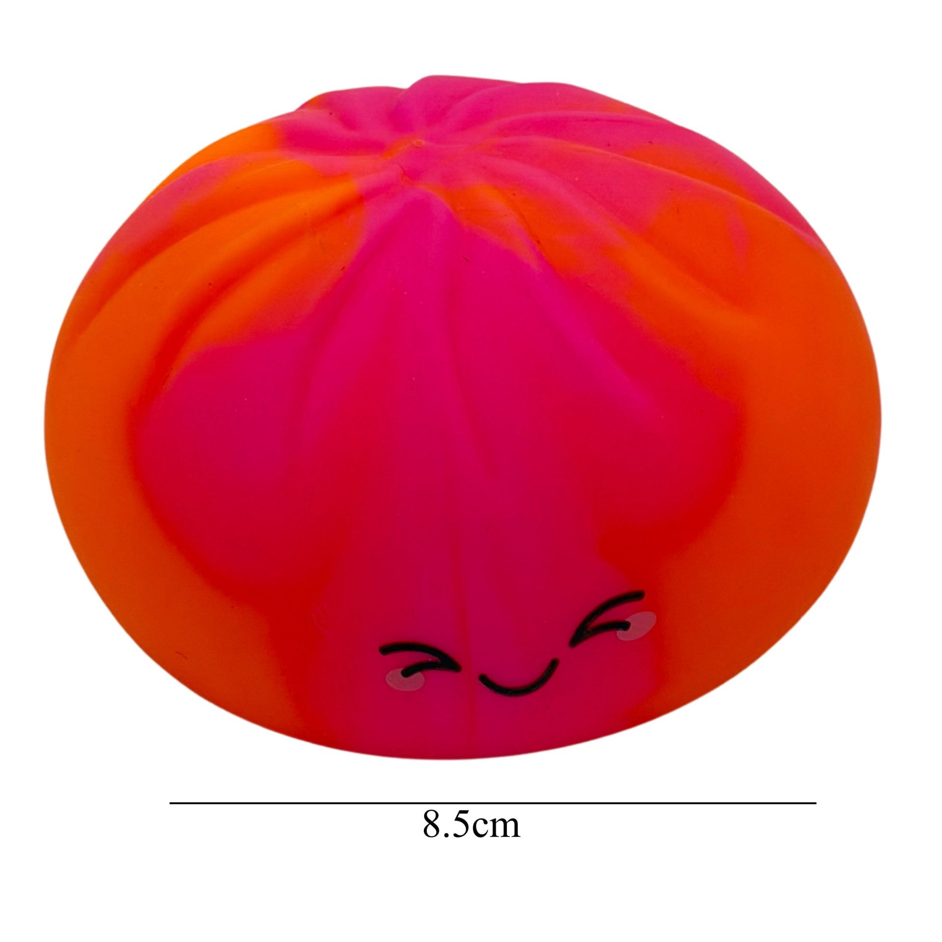 Jucarie Squishy Dumpling Antistres, , Model Fata Zimbitoare, Jucarie Senzoriala cu Revenire Lenta, Relaxare si Eliberare Anxietate, 8.5 x 5.5 cm, 118 g, Culoare Aleatorie 3