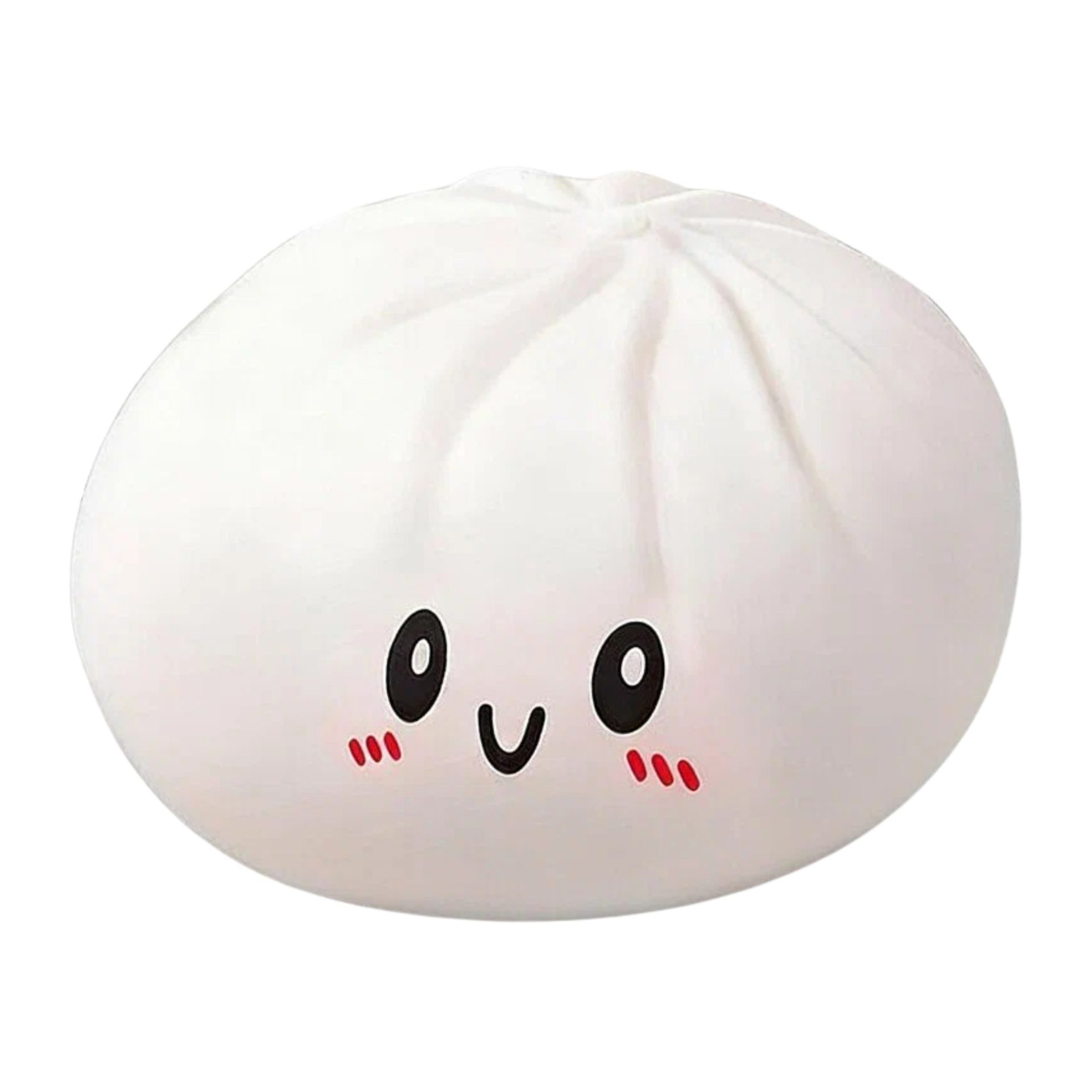 Jucarie Squishy Dumpling Antistres, , Model Fata Zimbitoare, Jucarie Senzoriala cu Revenire Lenta, pentru Copii si adulti, Relaxare si Eliberare Anxietate, 25 cm, 1000 g, Alb 3