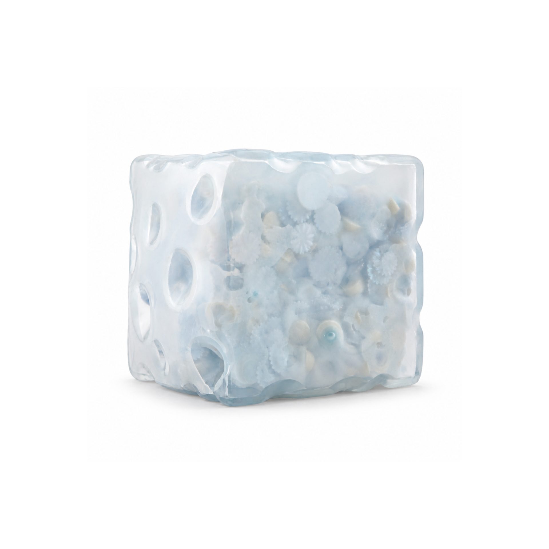Detaliu cub antistres Flippy floral
