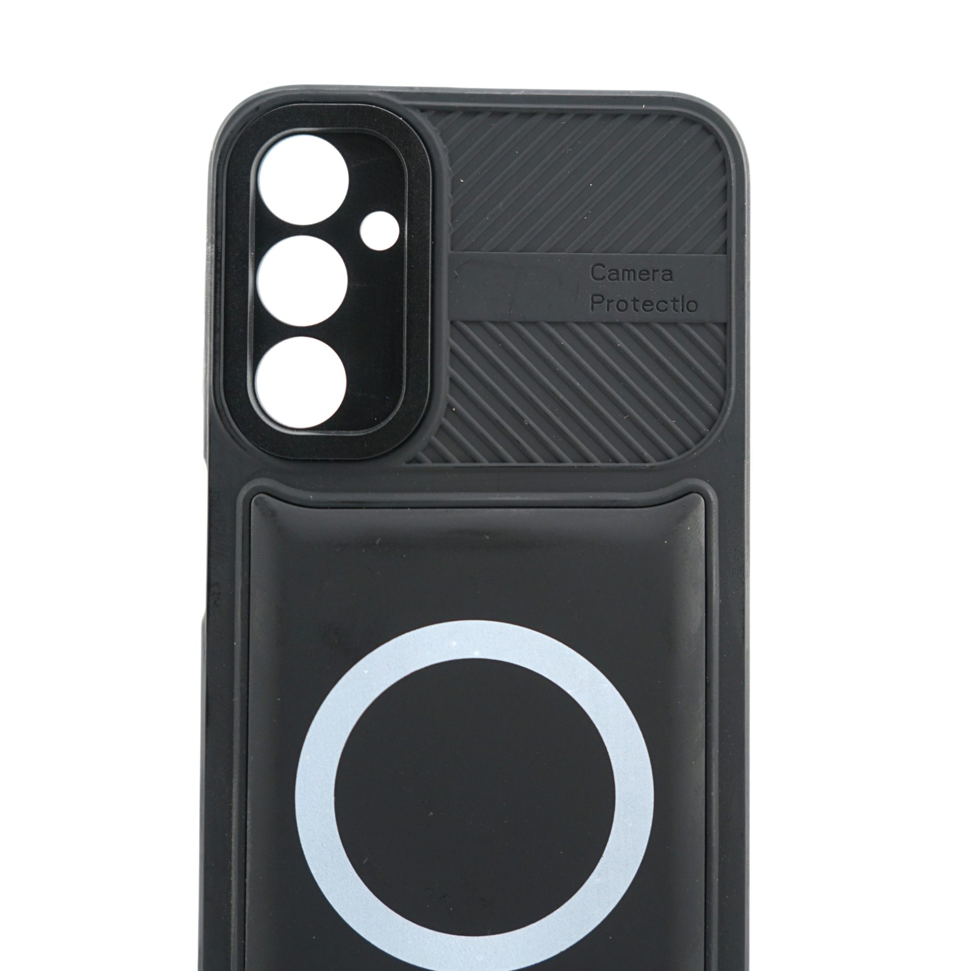 Husa Urban Armor pentru Samsung Galaxy A24 4G, Flippy, Suport Auto Magnetic, Protectie Antisoc, Negru