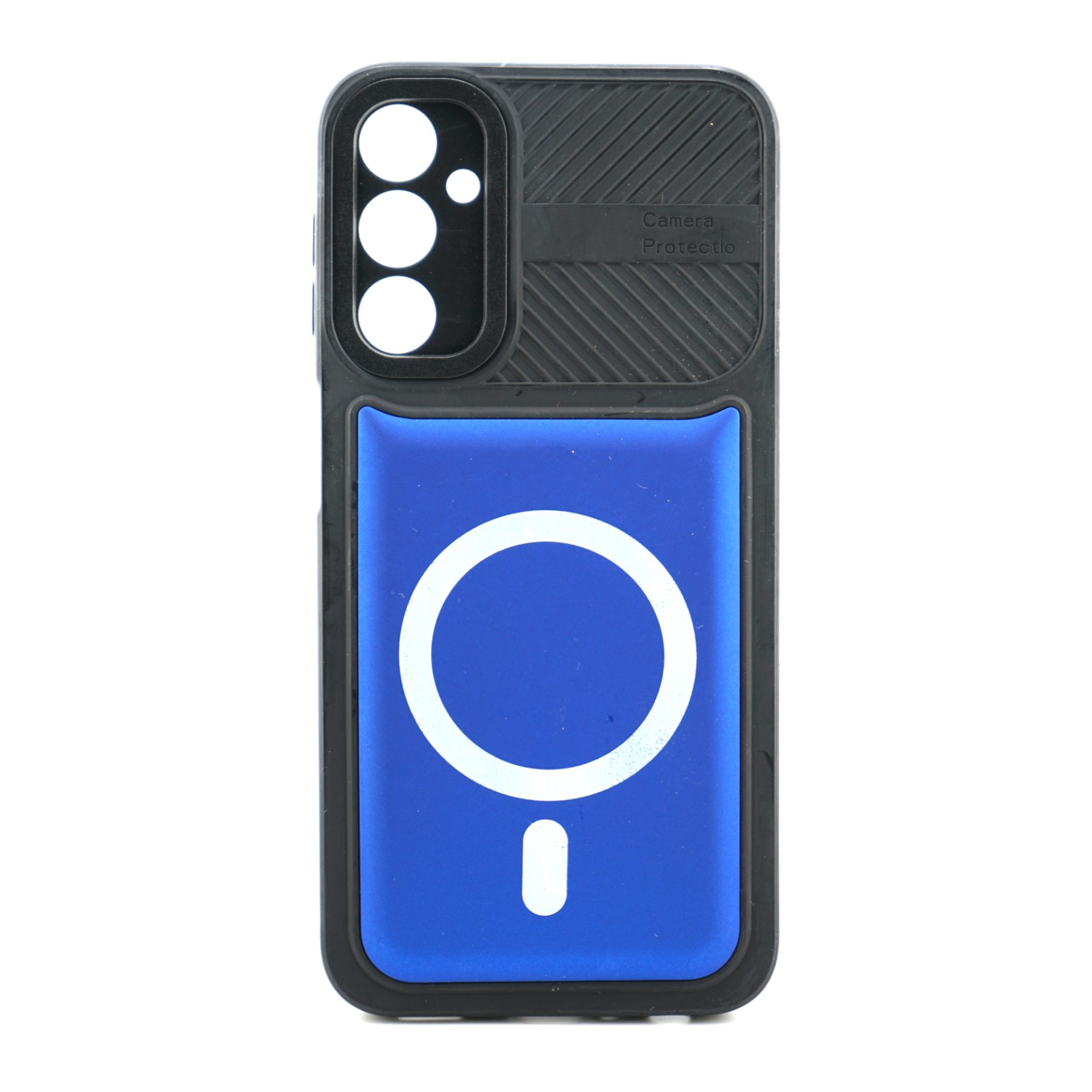 Husa Urban Armor pentru Samsung Galaxy A24 4G, Flippy, Suport Auto Magnetic, Protectie Antisoc, Albastru