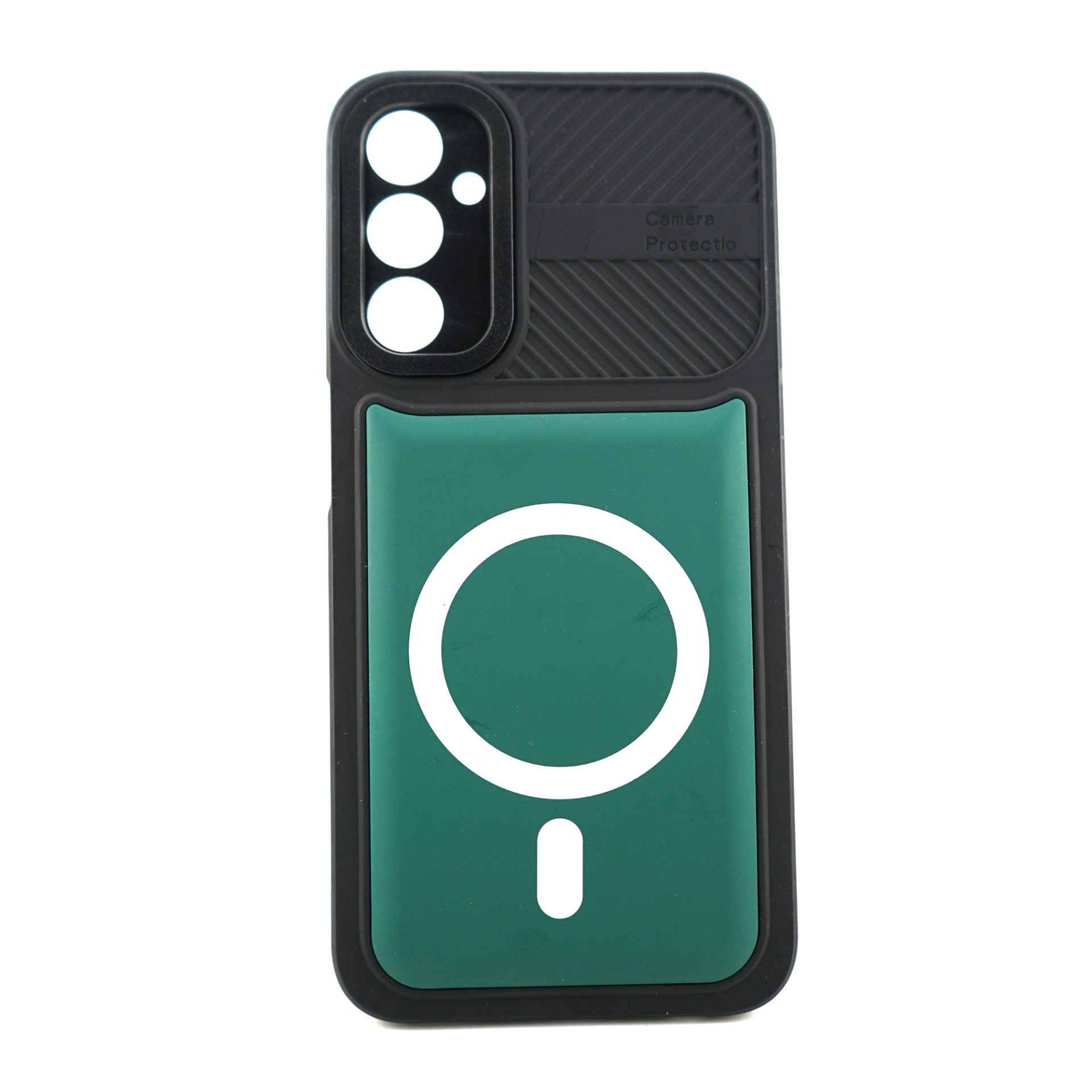 Husa Samsung Galaxy A24 4G, Urban Series, prindere suport auto magnetic, antisoc, verde inchis