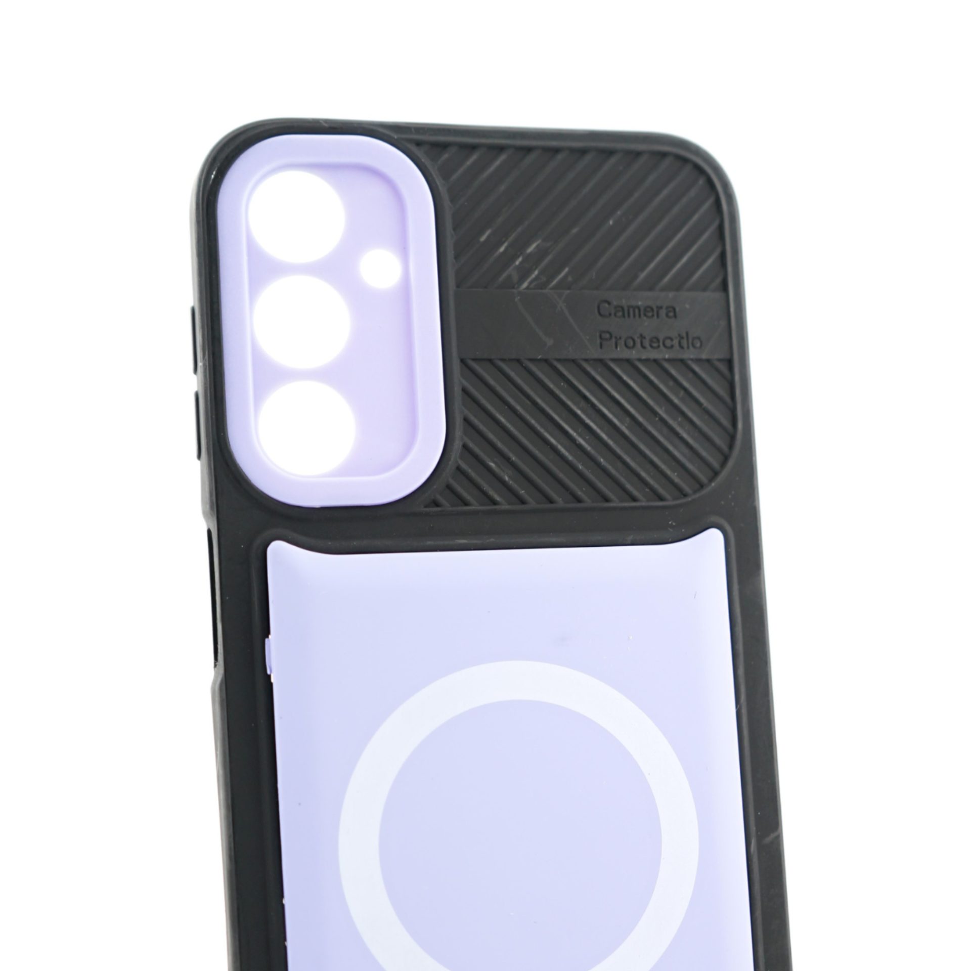 Husa Urban Armor pentru Samsung Galaxy A24 4G, Flippy, Suport Auto Magnetic, Protectie Antisoc, Mov