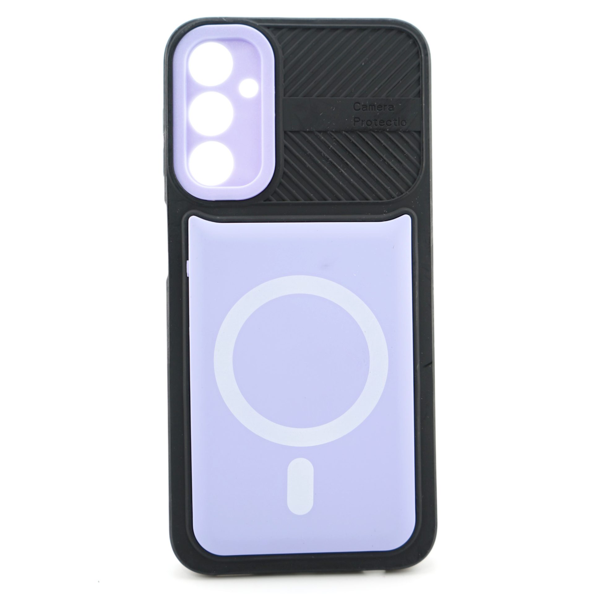 Husa Urban Armor pentru Samsung Galaxy A24 4G, Flippy, Suport Auto Magnetic, Protectie Antisoc, Mov